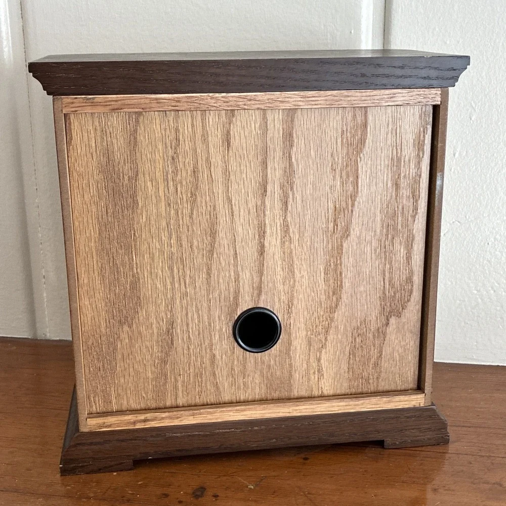 BULOVA MANTEL CLOCK -THE WOODBURY- WITH HARMONIC CHIMES B1657 - Working!!!